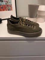 Paul Green Leder Sneaker Olive Hessen - Offenbach Vorschau