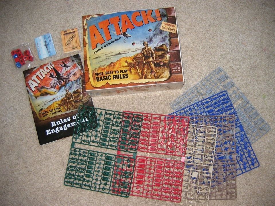 NEU & OVP Attack! - Eagle Games - Deutsch - Brettspiel in Bad Bevensen