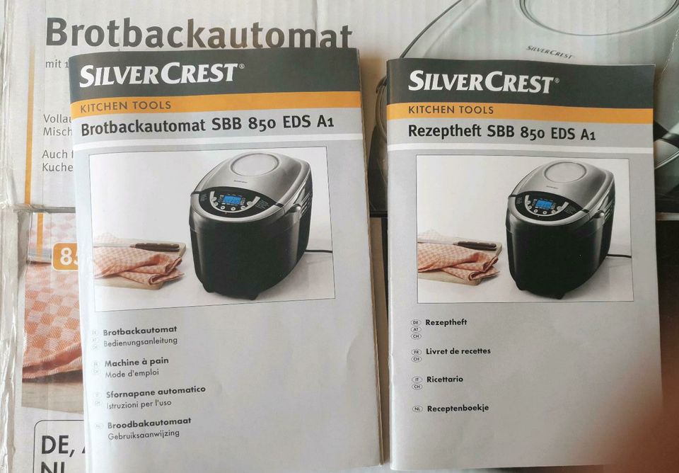 Brotbackautomat Silvercrest SBB 850 EDS A1 ovp. neu in Berlin