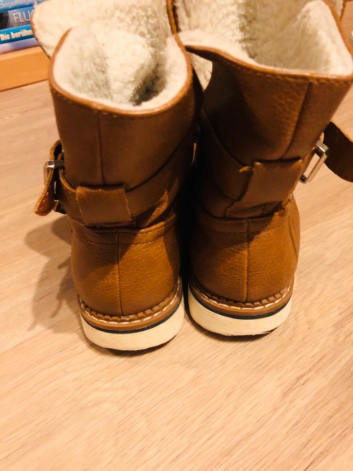 Stiefel, Gr.36, beige in Wehretal