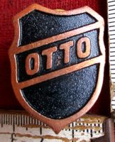 OTTO Schild Standmotor Logo Schriftzug Trecker Traktor Abzeichen Niedersachsen - Hoya Vorschau