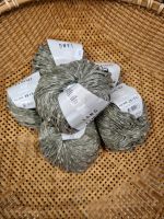 300g Lang Yarns Corso Bändchengarn Baumwolle khaki grün Baden-Württemberg - Reutlingen Vorschau