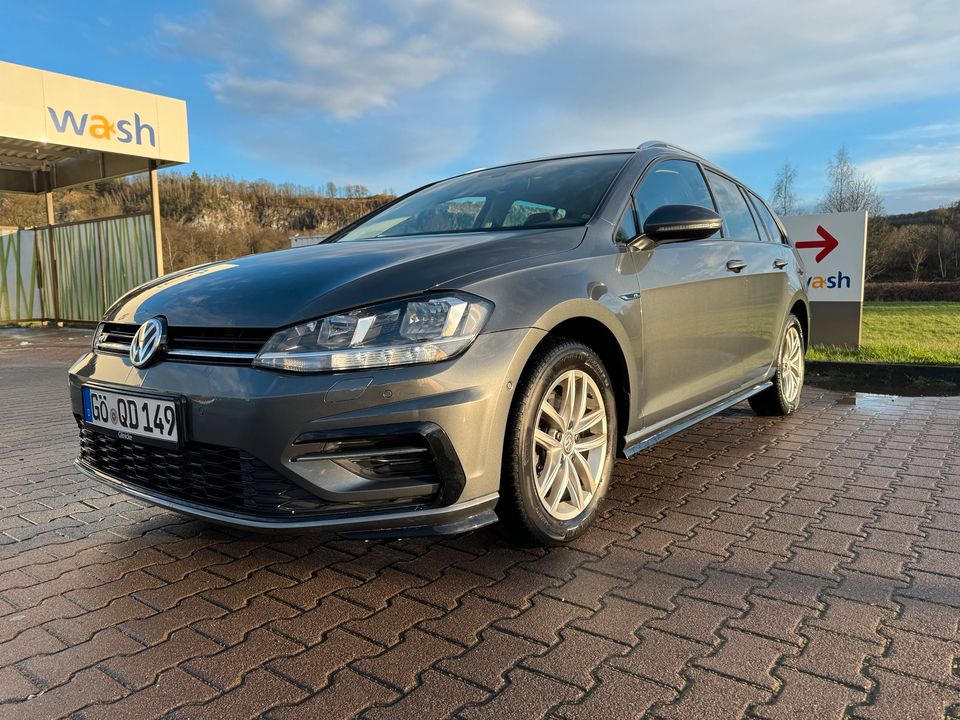 VW Golf 7 VII Variant R Line 2.0 TDI 150PS Indiumgrau DSG Garant. in Ellrich