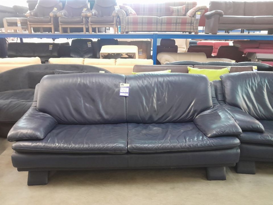 Couch / Sofa 3-teilig Leder - HH050304 in Swisttal