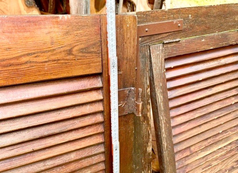 Fensterläden klappbar Lamellenläden Hochzeit deco in Haiterbach