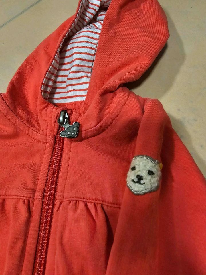 Gr. 80 Hoodiejacke, Strickjacke, Steiff in Möckmühl