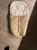 Fußsack Baby Kleinkind fast neu beige weiß Morgentau Brandenburg - Wustermark Vorschau