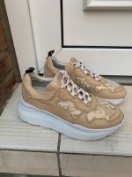 Binks Leder Sneaker Beige Gr. 37 Nordrhein-Westfalen - Bergheim Vorschau