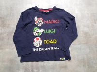 Shirt Super Mario Luigi Toad Gr. 140 blau Jungen Sachsen - Zschorlau Vorschau
