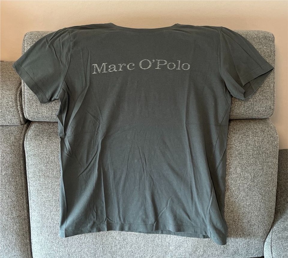 Marc O’Polo T-Shirt (M) Herren „Neuwertig“ Oliv in Koblenz