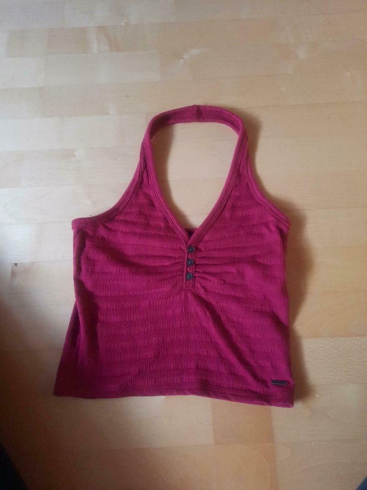 Hollister Neckholder Top Gr. S neu in Brücken (bei Birkenfeld)