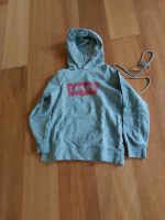 Original Levis Hoodie grau mit Rot Kult Gr XXS  164 170 Nordrhein-Westfalen - Greven Vorschau