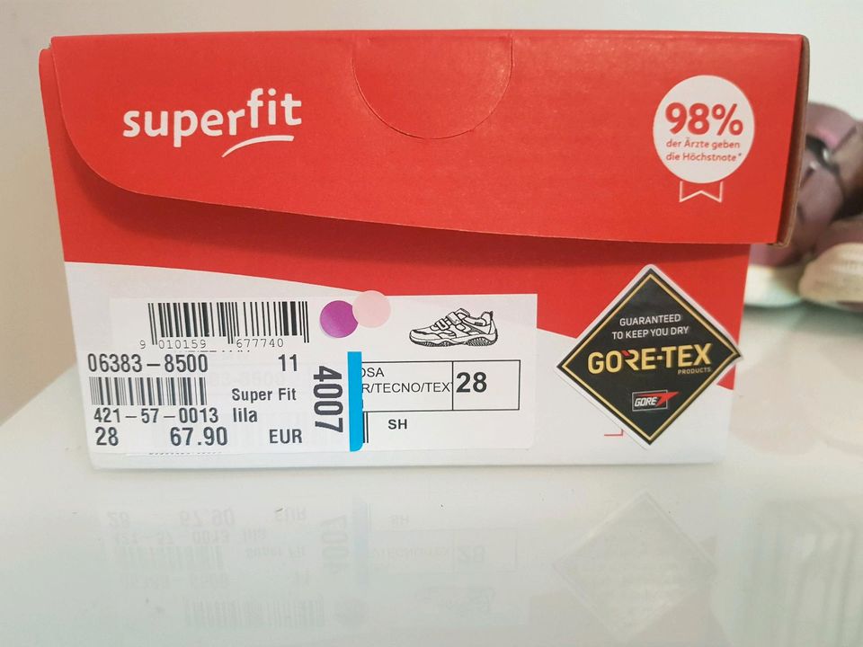 Superfit Halbschuhe mit Klettverschluss, Goretex, Weite mittel in Essen-Margarethenhöhe