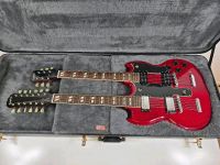 Rote Doppelhals E-Gitarre Epiphone G-1275 12+6 inkl. Hard Case München - Trudering-Riem Vorschau