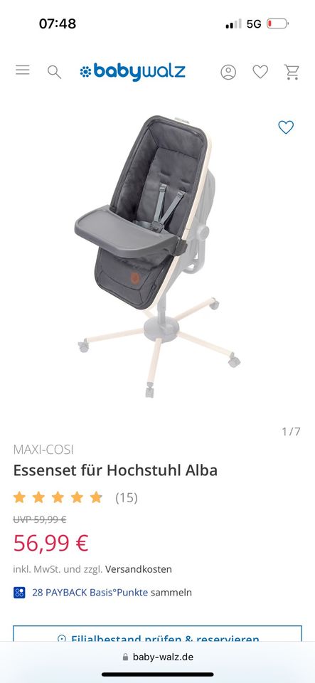 Maxi Cosi Alba in Nürnberg (Mittelfr)