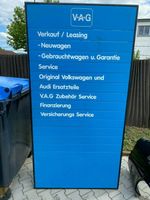 VAG Service Werkstatt Autohaus Dekoration Reklame Schild Bayern - Hammelburg Vorschau