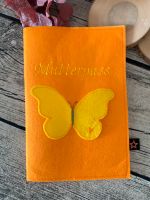 Mutterpass Hülle Schutzhülle Filz 3D Schmetterling NEU Handmade Niedersachsen - Langenhagen Vorschau