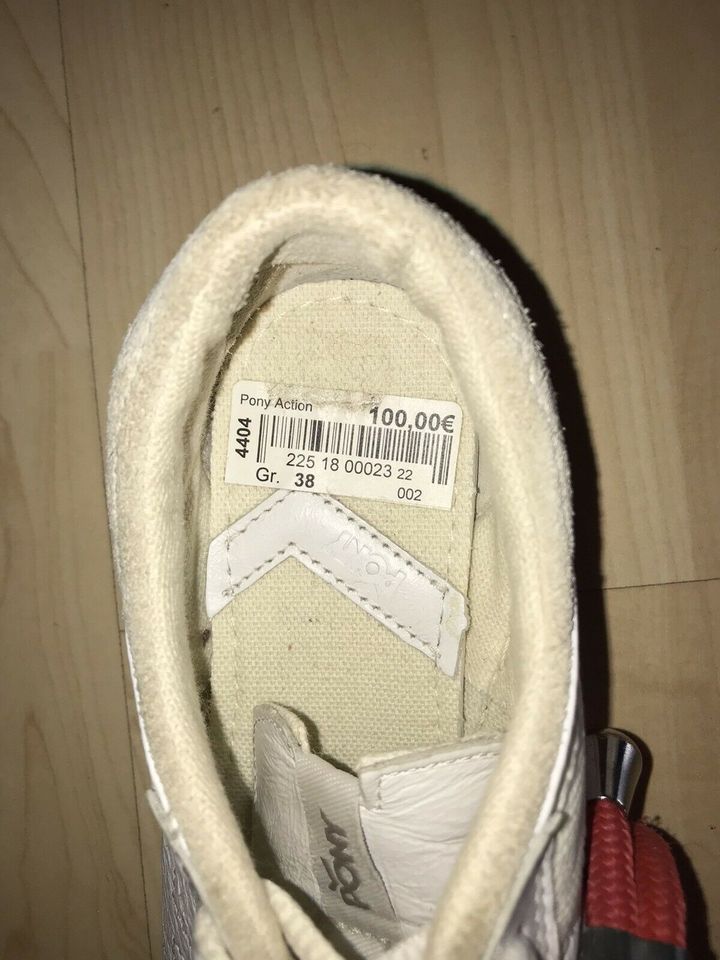 Pony Sneaker weiß Gr 38 statt 100€ in Königsmoos