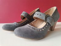 Pumps edles grau Wildleder-Optik Metall-Schnalle NEU Hamburg-Mitte - Hamburg Rothenburgsort Vorschau