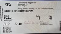 ROCKY HORROR SHOW TICKET Baden-Württemberg - Reutlingen Vorschau