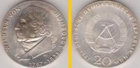 1967 DDR Humboldt 20 Mark bankfrisch Baden-Württemberg - Eppelheim Vorschau