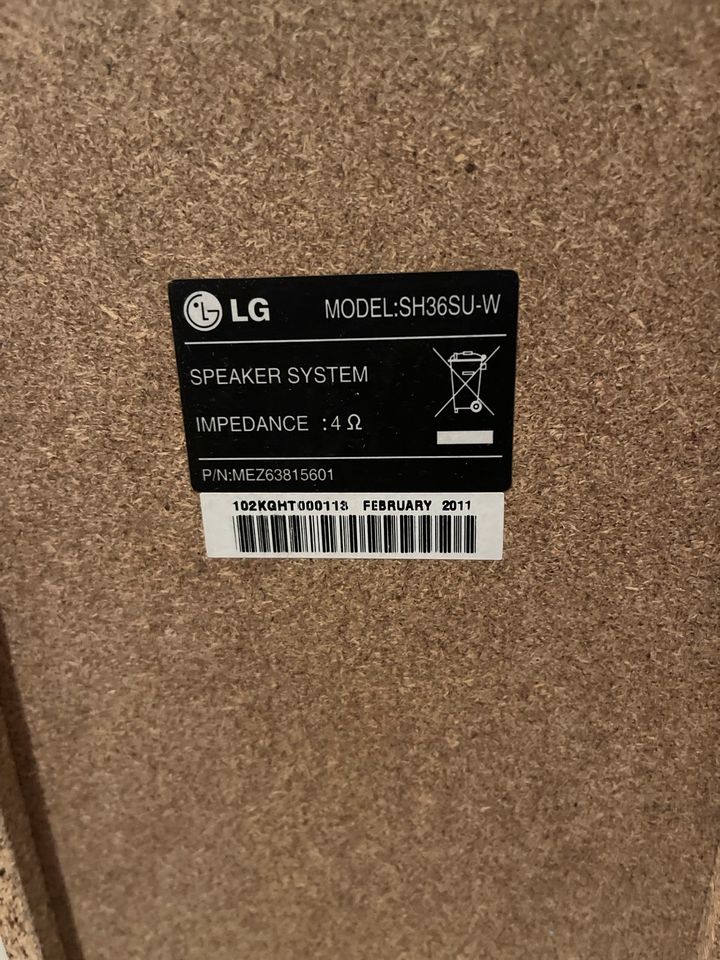 LG Bass Box in Bamberg