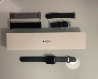 Apple Watch 3. Generation 42mm Schwarz Aluminium Black Set Hessen - Rüsselsheim Vorschau