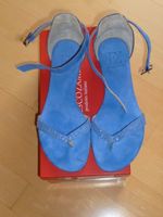 Sandalen flach, blau,LEDER, Gr. 36, **NEU** und ungetragen Baden-Württemberg - Gärtringen Vorschau