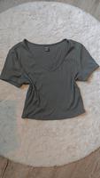 shein Basic crop Shirt grau ohne Mängel V Ausschnitt Dortmund - Mitte Vorschau
