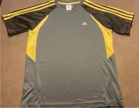 Adidas Sportshirt Trikot grau schwarz gelb Gr. 176 Bayern - Henfenfeld Vorschau