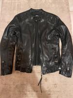 Tigha Lederjacke aus Schafsleder Modell 'Nero' in black Gr. M Niedersachsen - Hameln Vorschau