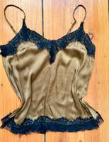 Edles Spitzentop, Hemdchen, Gr. 38, H&M, khaki Pankow - Prenzlauer Berg Vorschau