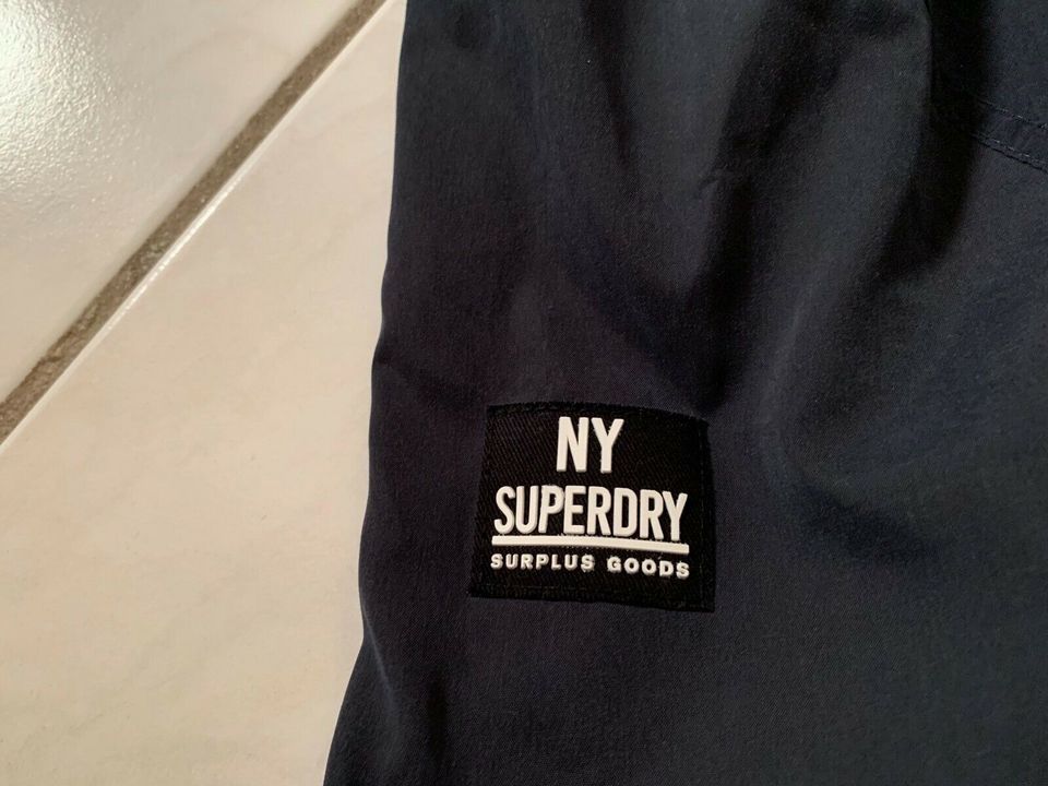 SUPERDRY - Jacke - Übergangsjacke - leichter Stoff - blau - Gr.M in Holzminden