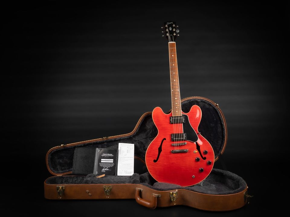 2014 Gibson Memphis ES-335 Dot Figured Cherry | Custom Shop USA in Niebüll