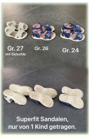 Sandalen Superfit, Richter blau, Gr. 24, 26 und 27 (mit Gelsohle) Bayern - Langquaid Vorschau