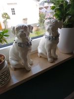 Hunde Figur weiss Keramik je Stück 12  Euro Nordrhein-Westfalen - Gelsenkirchen Vorschau