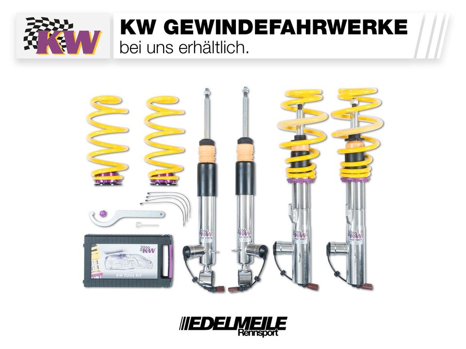 KW V1 V3 Gewindefahrwerk f. Audi 80 B2 B3 B4 Quattro S2 RS2 Avant in Gießen