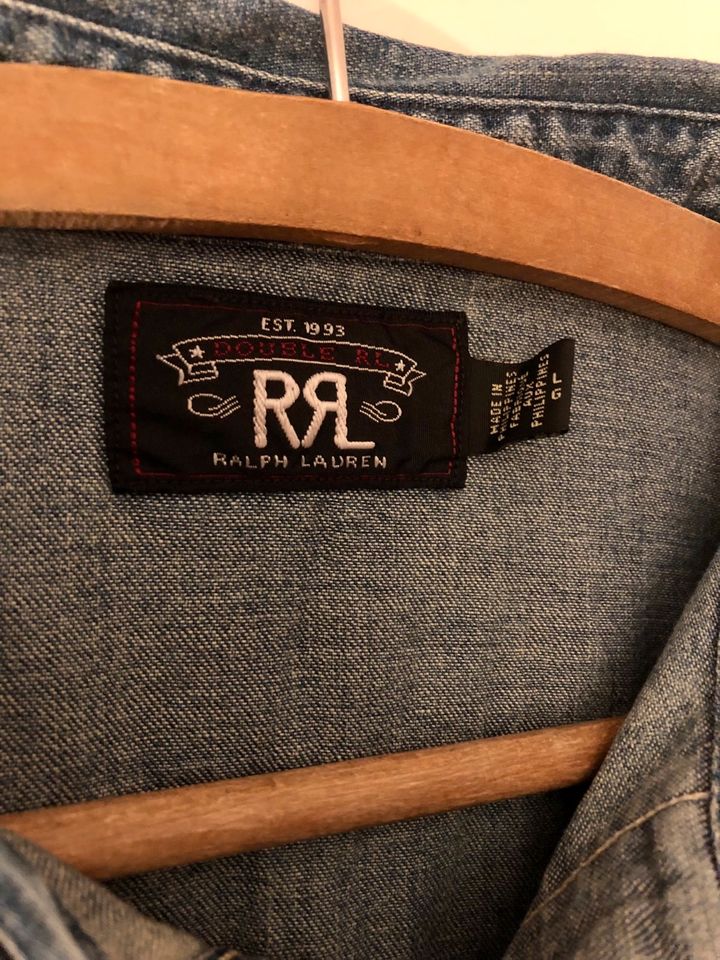 Double RL / RRL Denim Shirt (L) in München