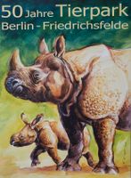 Original Tierpark Poster Berlin | Vintage | Retro | Plakat | DDR Berlin - Treptow Vorschau