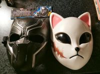 2 Verkleidungs Masken Panter Katze Kreis Ostholstein - Sereetz Vorschau