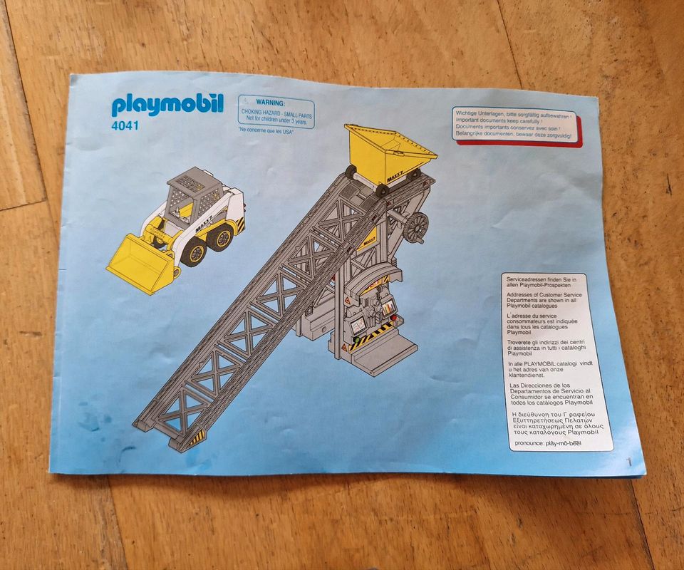 Playmobil Baustellen-Sets 4041, 4037 in Nörvenich