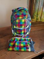 Satch Schulranzen / Schulrucksack, kariert, inkl. Sportbeutel Bayern - Peiting Vorschau