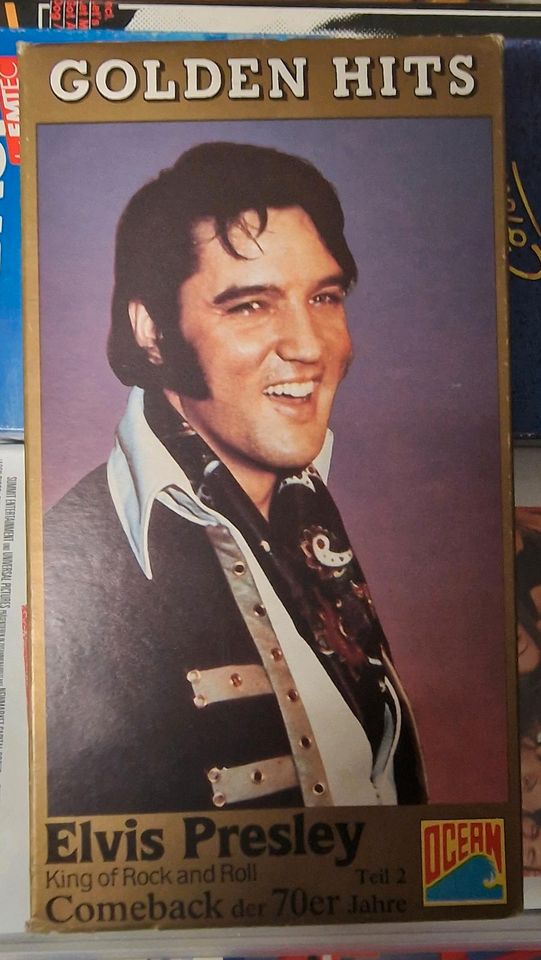 VHS Videokassetten von Elvis Presley in Blankenfelde-Mahlow