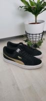 Sneaker/ Turnschuhe Puma Suede schwarz Gold 37.5 Nordrhein-Westfalen - Wermelskirchen Vorschau