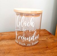 Geschenk Freundin Plotter geplottet Glas Dose Deko Eimsbüttel - Hamburg Schnelsen Vorschau