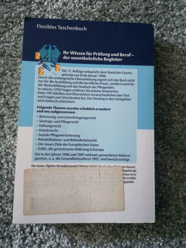 Staatsbürgerkunde, Gesetzeskunde und Berufsrecht für Pflegeberufe in Seggebruch