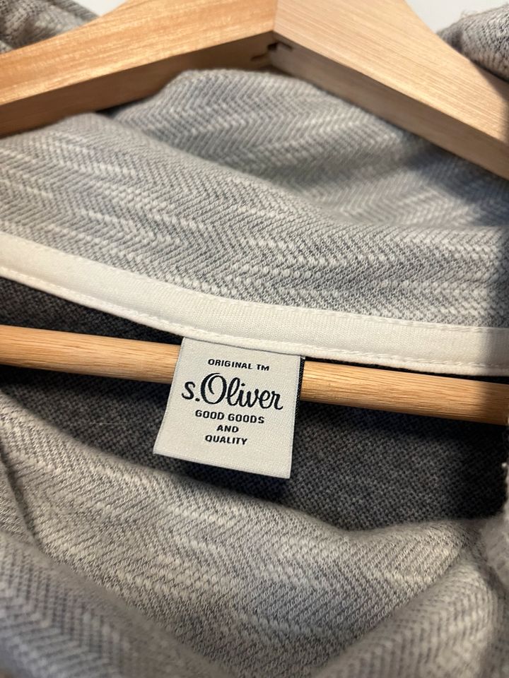 s. Oliver Herren Pullover grau XXL in Braak