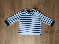 Maritimes Shirt mit Kragen von Petit Bateau in 67cm/6Monate Nordrhein-Westfalen - Burscheid Vorschau