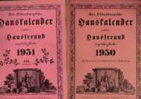 10x Oldenburgische Hauskalender 1950 bis 1959 Niedersachsen - Oldenburg Vorschau