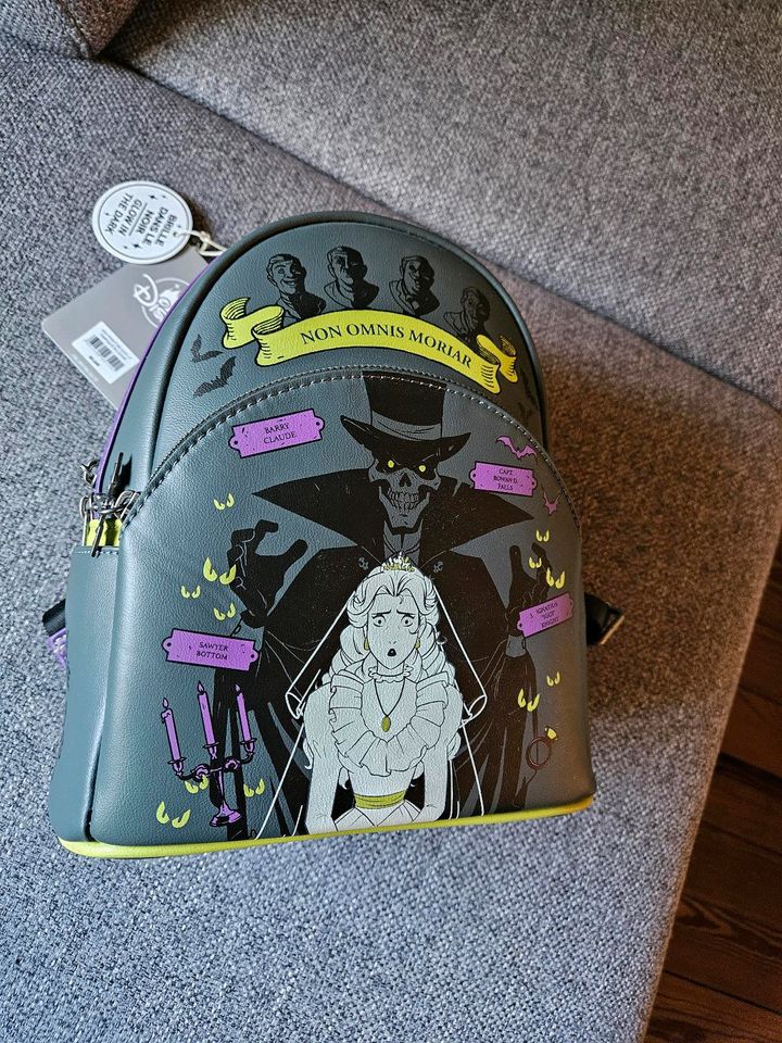 Disneyland Paris Loungefly Phantom Manor Mini Rucksack Neu in Schwalbach